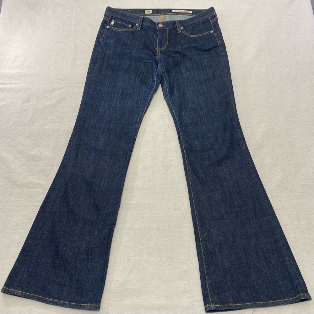 AG Adriano Goldschmied Angel Jeans Womens 31R Bootcut Denim Made in USA Y2K